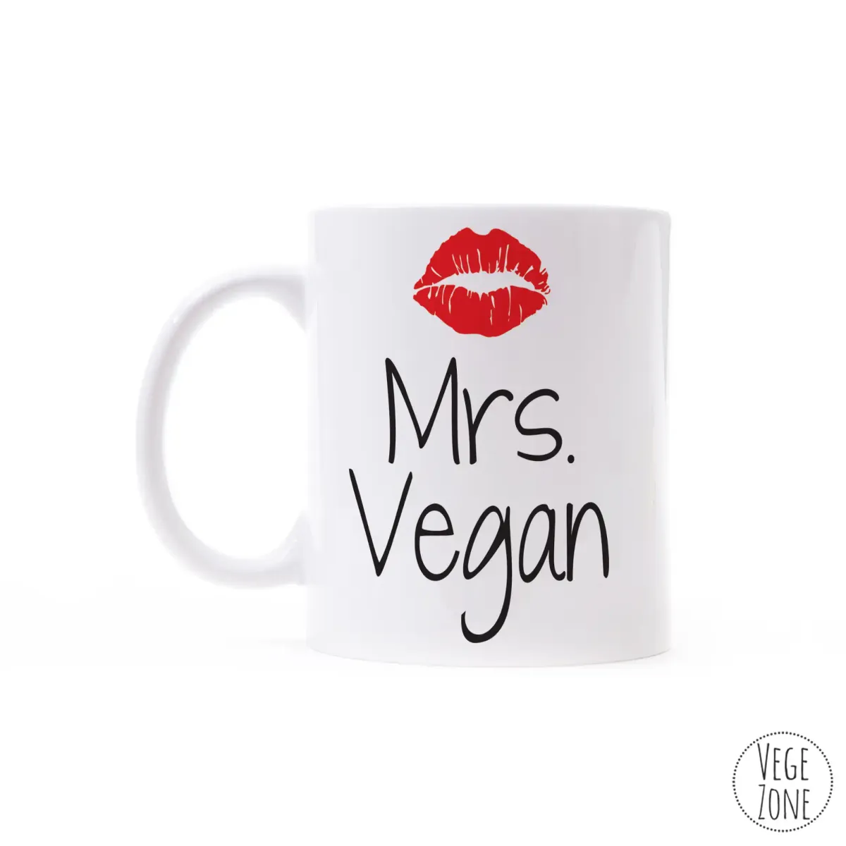 Kubek ceramiczny „Mrs. Vegan”, ok. 300 ml
